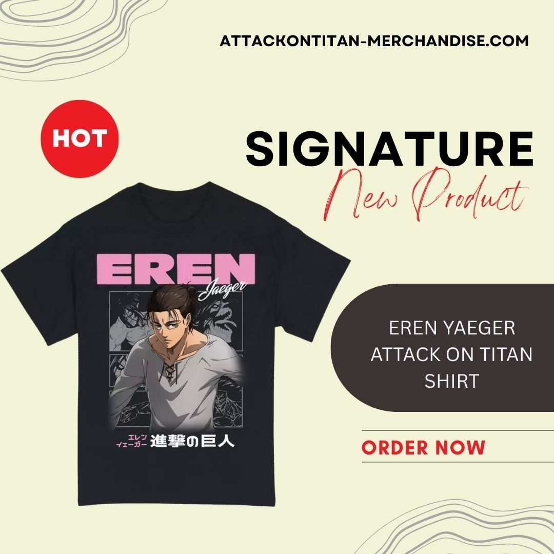 Eren Yaeger TTPM2301 Attack On Titan Shirt
